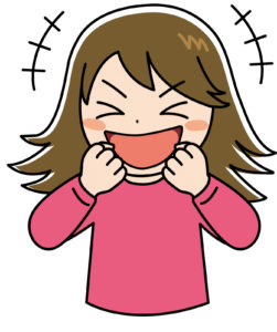 笑う
