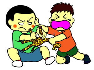 取り合い