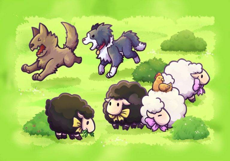 ひつじなんびき犬