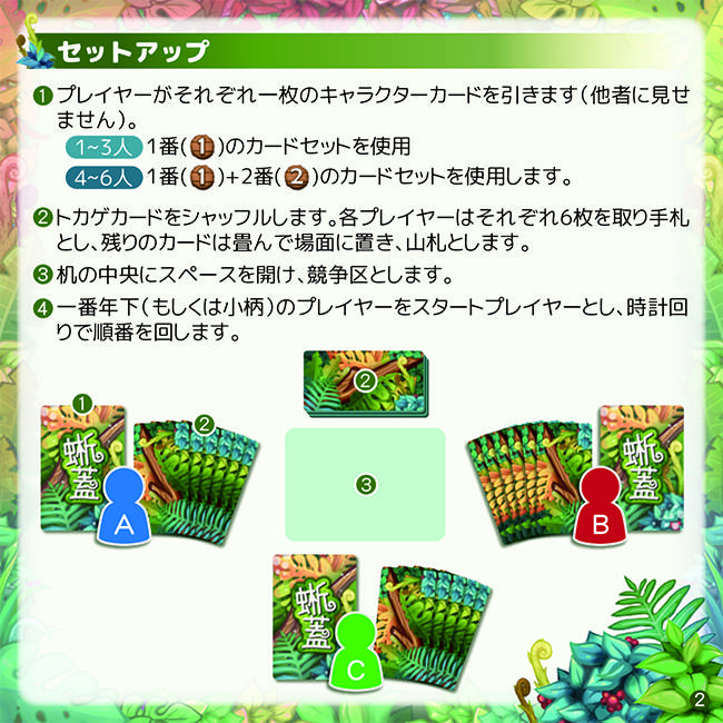 トカゲ王説明書1