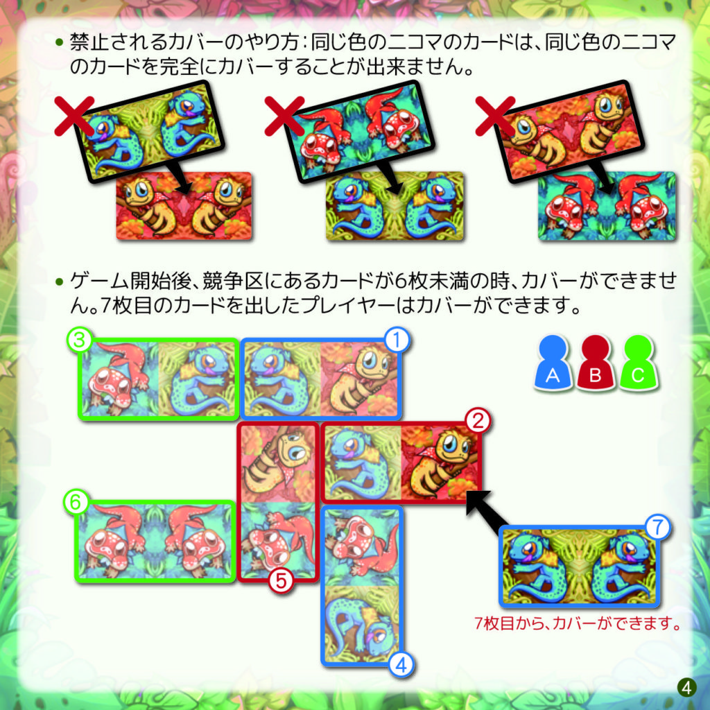 トカゲ王説明書3