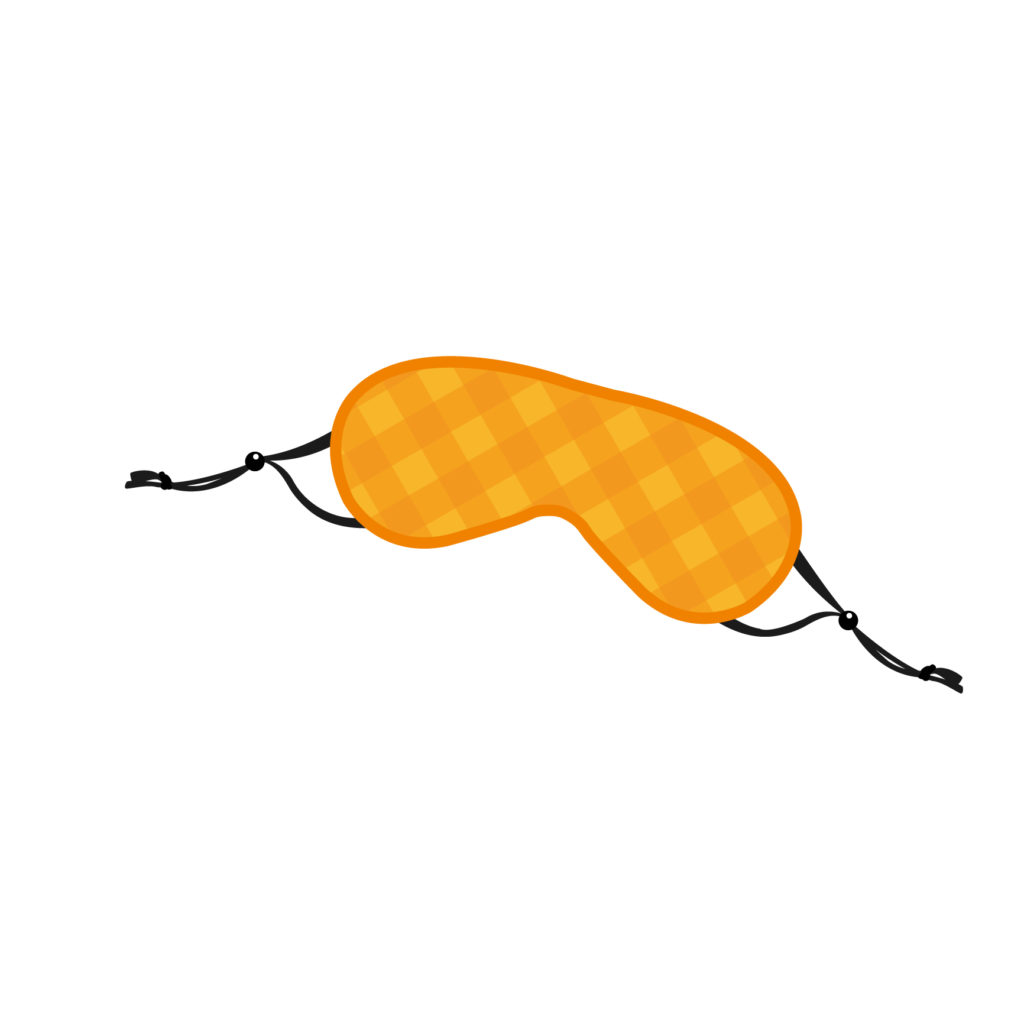 目隠し