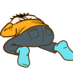 被害を隠す