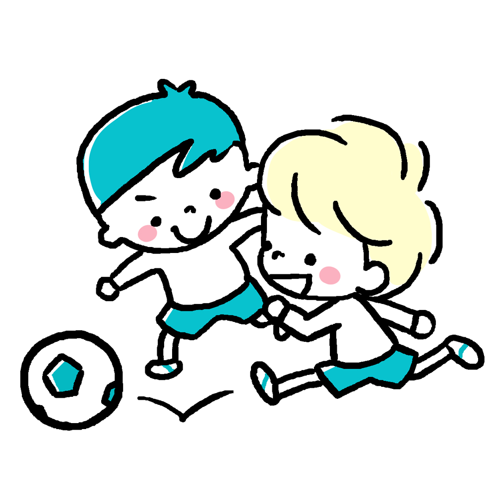走る