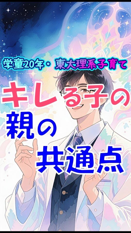 他の投稿はこちら→@jam_kitaishinai  ====================
プロフィール  ・保育・学童クラブ20年
・東大出身の超理系
・10万PVブログ運営
・嫁に逃げられ情報商材に100万散財
・小学生の子育て中
・元パチプロ、確率論で攻略し通算1000万  ====================
今回の詳しい内容  キレやすい子の親が使いがちな言葉、共通点は一つだけ。  これ言ってると子どもは親の感情に振り回されて、ストレスだけ溜まって学べない。親の顔色伺う指示待ち人間、親いないところで、親がキレて怒る。  「なんで？そこでキレるの！？」親のキレてる姿を見て学んだからよね。感情コントロール力、いつまでも3歳のまま。  1ないてもムダよ
2そんなことで怒らないで
3なんでそんなこと言うの
4あなたはダメね
5ちゃんとしなさい
6はやくしなさい
7なんでいつもそんなの？  共通点は親の期待値が高いこと。具体的には「うちのコはもっとできるはず」「言えば良くなる！この前も言ったし！」  こう思ってると必ず裏切られるでしょ。でも繰り返すのって子どもの特徴、繰り返して浮き沈みして、自分で考えながら成長している過程。  怒って繰り返さない期待は一人相撲になる。
だから心構え1つ変えてね。「まあ繰り返すでしょ」「ゆっくり学んだら良いよ」ってね  #学童　#子育て　#小学生
====================
他の投稿はこちら→@jam_kitaishinai  質問などはコメントへ
====================  発信内容
・小学生の子育て、親子で楽になる方法
・学童クラブ20年経験から内部事情も暴露
・具体的な子育て悩み解決方法  有益だと思ったら
👉フォローはこちらから　@jam_kitaishinai