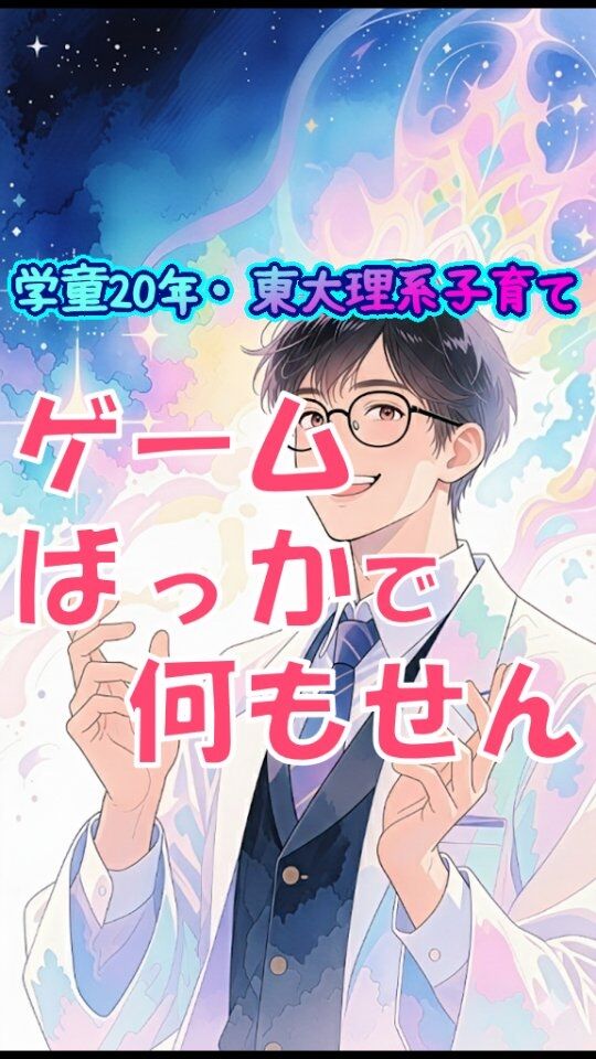 他の投稿はこちら→@jam_kitaishinai  ====================
プロフィール  ・保育・学童クラブ20年
・東大出身の超理系
・10万PVブログ運営
・嫁に逃げられ情報商材に100万散財
・小学生の子育て中
・元パチプロ、確率論で攻略し通算1000万  ====================
今回の詳しい内容  ゲームばっかで何にもしない。宿題早くやれ、手伝いしろ！
小学生へのイライラ、ほっといても5年間は解決しない。  子どもに怒鳴って自己嫌悪の余裕消滅、怒られ過ぎた子どもの成長も曲がる。  じゃあどうするか？まず自分の気持ちを整理しよう。
あなたは子どもに何を求めてる？  自主的に動け、家のことやれ、宿題を朝やるな
↑
一番はどれ？  全部を求めるのは期待し過ぎ、子どもも辛い。それに「全部やれ」マインドだと、きりが無い。子どもがどんなに頑張っても、粗探しみたいにできない部分を見つけて叱るようになってくる。  だからこそ1個だけ集中しよう。  手伝い希望なら、ゲームは洗濯物をたたんでから。
これだけをルールとして設定しておき、子どもにも伝える。  そしてできたら褒める。  宿題以外ルールにせず、声だけかけるけど期待しない。  「宿題どうするの？」聞いてるかだけ確認したら、やってもやらなくても干渉しないし、感情も動かさない。  もう「やらせなきゃ」っていう呪いから卒業しよう。  ====================
他の投稿はこちら→@jam_kitaishinai  質問などはコメントへ
====================  発信内容
・小学生の子育て、親子で楽になる方法
・学童クラブ20年経験から内部事情も暴露
・具体的な子育て悩み解決方法  有益だと思ったら
👉フォローはこちらから　@jam_kitaishinai
